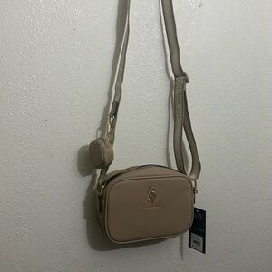 U.S. Polo Assn. Tan Crossbody Bag